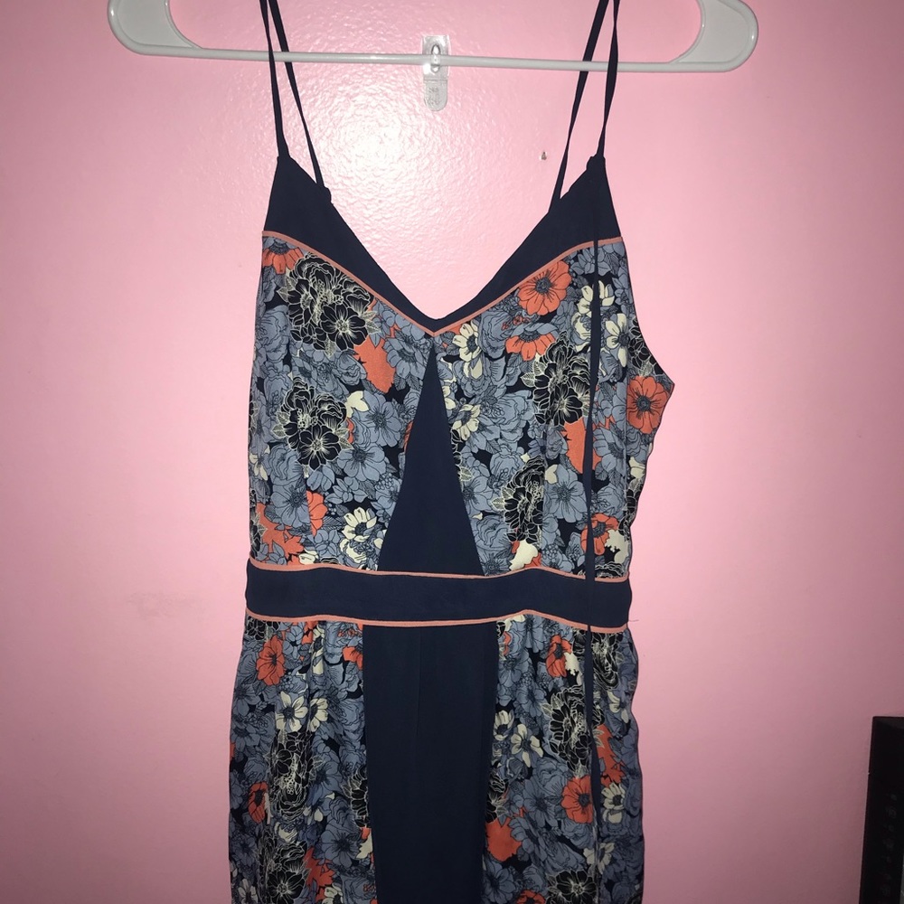 Floral panel dress
